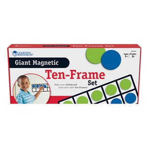 Giant Magnetic Ten-Frame Set